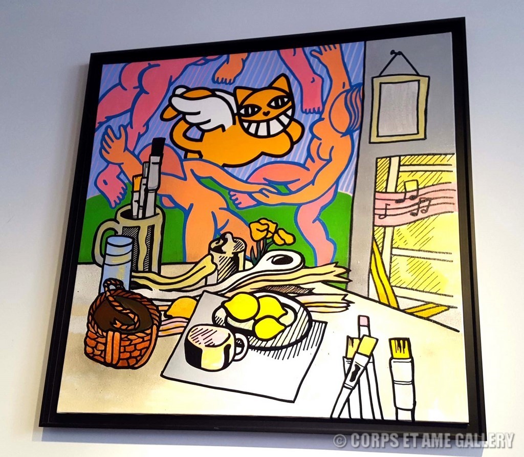 tableau en vente achat Monsieur Chat, prix tarif Monsieure chat street art