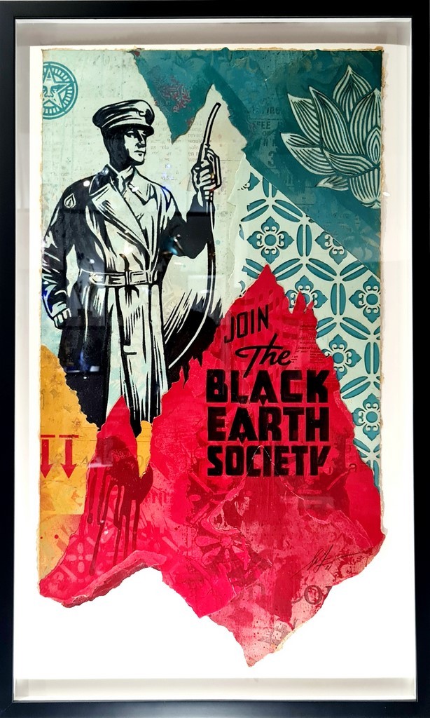 BLACK EARTH SOCIETY / SHEPARD FAIREY.