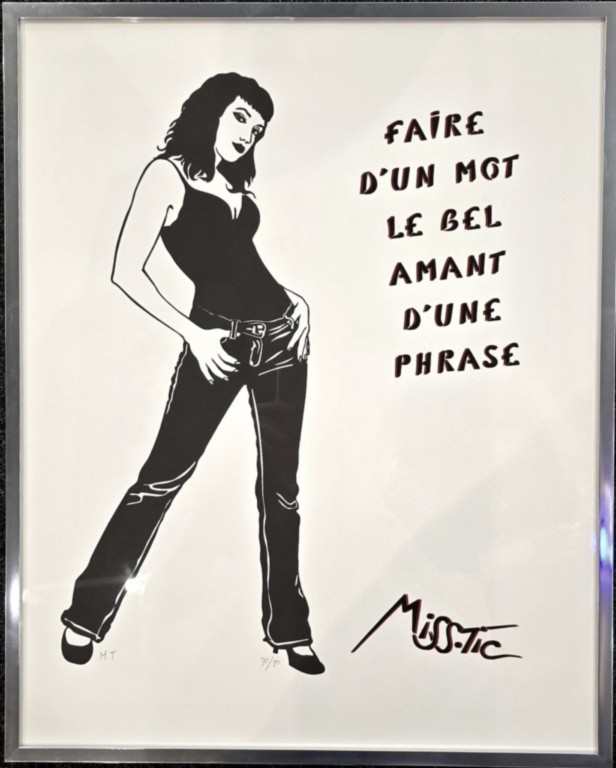 Faire d'un Mot le Bel Amant d'une Phrase / MISS. TIC