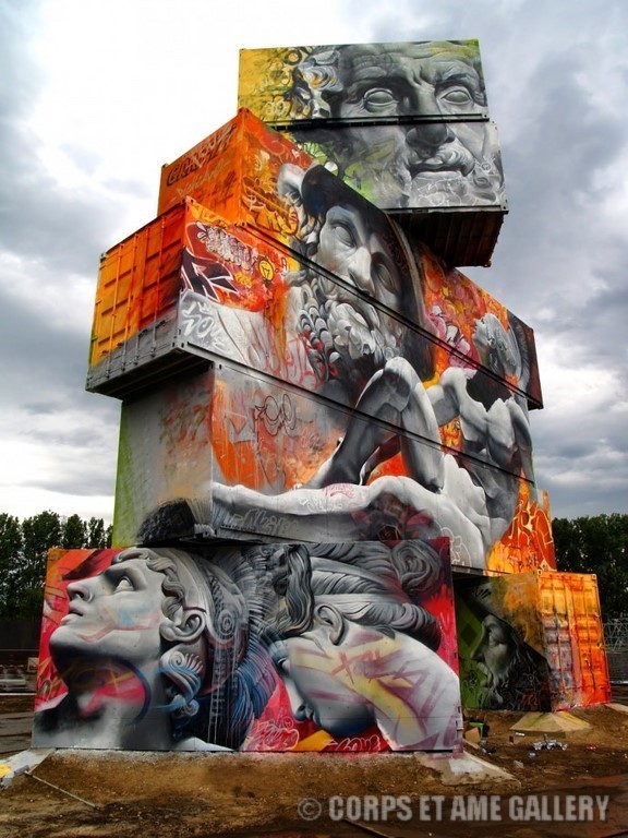 graffiti container pichiavo