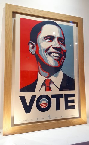 barrack obama vote hope shepard fairey obey giant