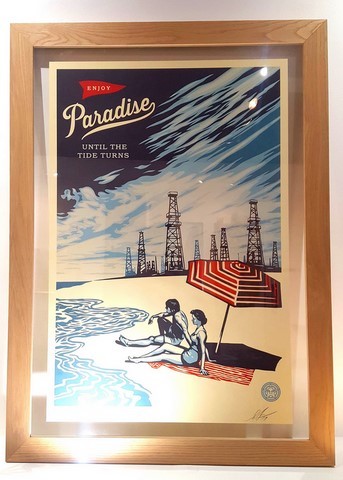 PARADISE TURNS / SHEPARD FAIREY.