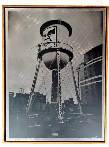 WATER TOWER METAL / SHEPARD FAIREY.