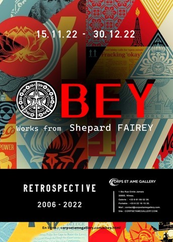 RETROSPECTIVE OBEY / EXPOSITION SHEPARD FAIREY.