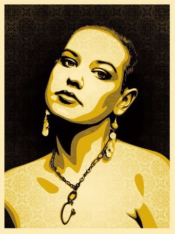 Jessica / SHEPARD FAIREY (OBEY).