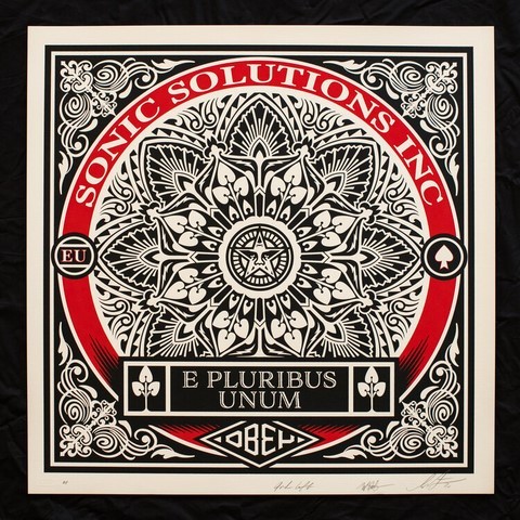 E PLURIBUS UNUM / SHEPARD FAIREY.