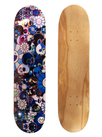 SKATEBOARD MURAKAMI BLEU