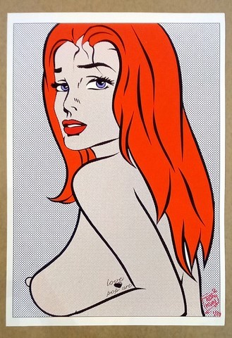RED AND BODY (Roy Lichtenstein) / TUSHIKUNI.