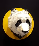sculpture recyclage panda emilie muzy lion
