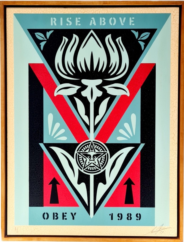 DECO FLOWER / SHEPARD FAIREY.