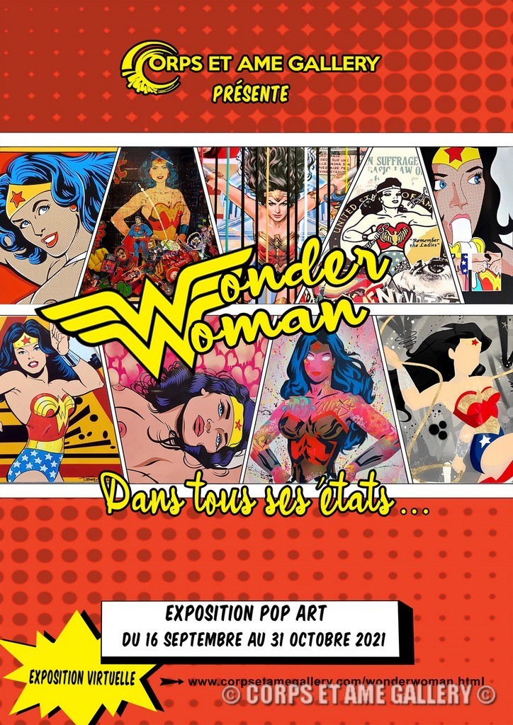 expowition wonder woman galerie corps et ame nîmes