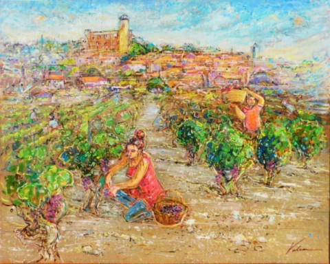 VENDANGES A CHÂTEAUNEUF-DU-PAPE / RALUCA VULCAN.